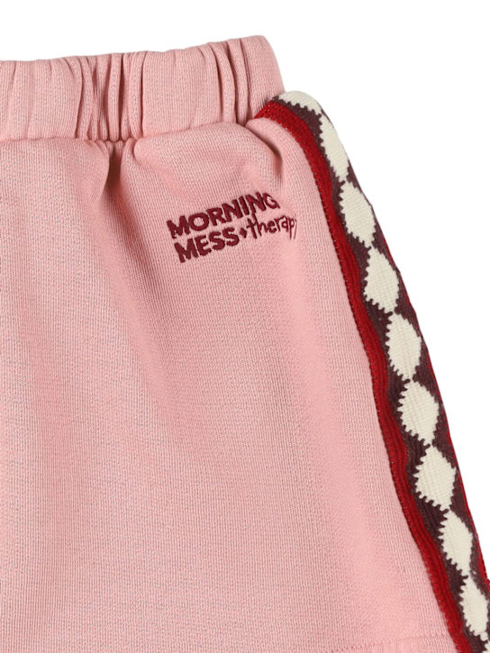 Morning Mess Therapy: Organic cotton skirt - ピンク - kids-girls_1 | Luisa Via Roma