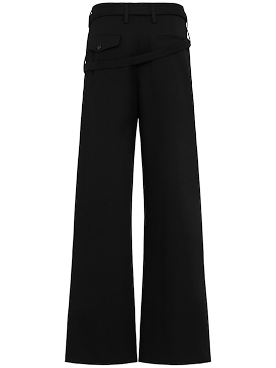 Ann Demeulemeester: Jilleke high comfort double-belted pants - Black - women_1 | Luisa Via Roma