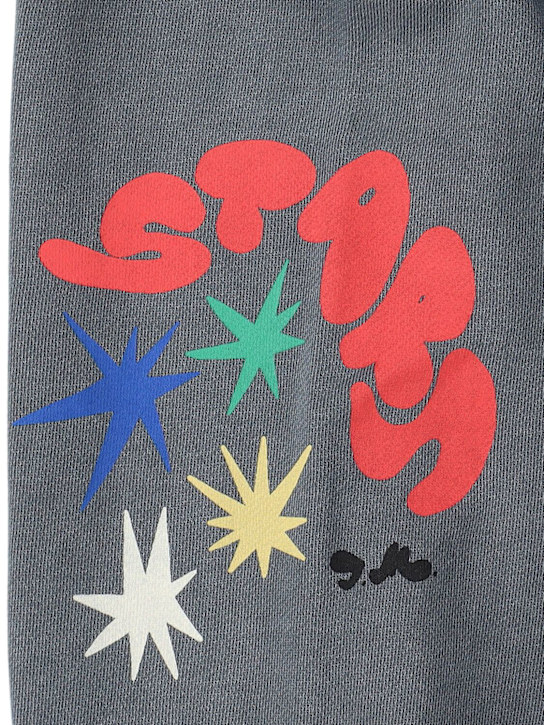 Jellymallow: Cotton sweatpants - ブルー - kids-girls_1 | Luisa Via Roma