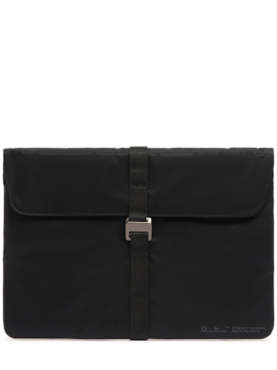 Dbjourney: Custodia laptop Essential 16” - Black Out - men_0 | Luisa Via Roma