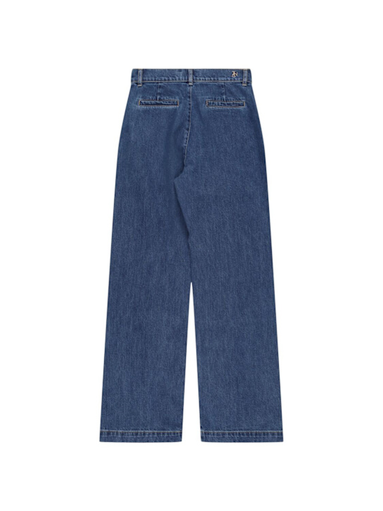 The New Society: Cotton jeans - ブルー - kids-girls_1 | Luisa Via Roma