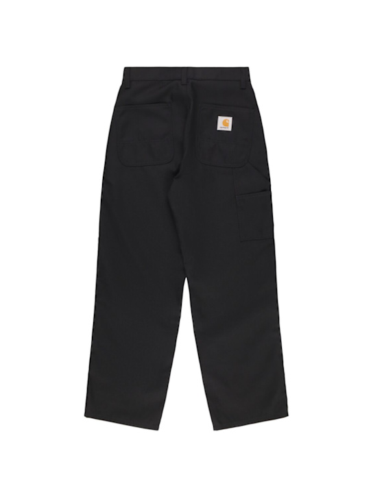 Carhartt WIP: Ray single knee twill pants - ブラック - kids-boys_1 | Luisa Via Roma