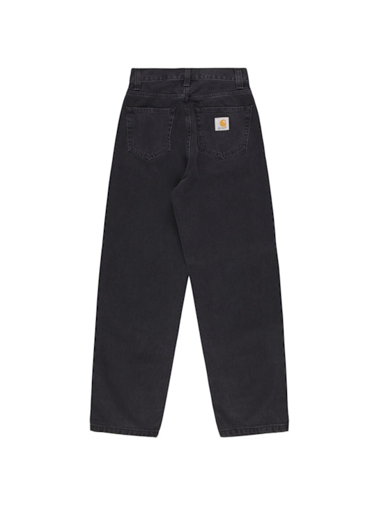 Carhartt WIP: Landon 'Robertson' denim jeans - ブラック - kids-boys_1 | Luisa Via Roma