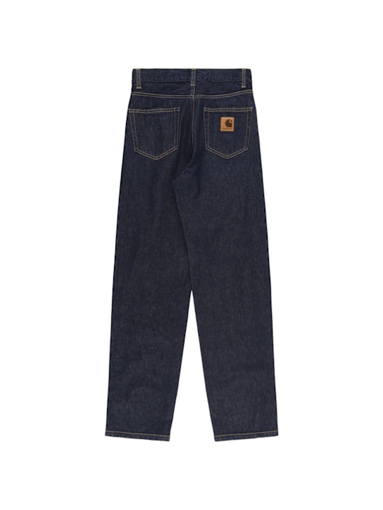 Carhartt WIP: Aaron 'Smith' denim jeans - ブルー - kids-boys_1 | Luisa Via Roma