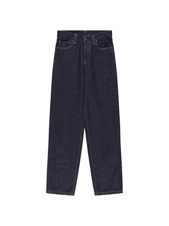 Carhartt WIP: Aaron 'Smith' denim jeans - ブルー - kids-boys_0 | Luisa Via Roma