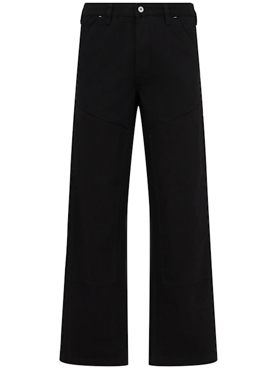 Roy Roger's: Statement double-knee pants - Black - men_0 | Luisa Via Roma
