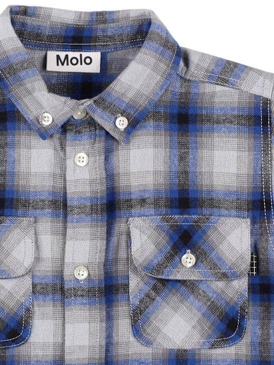 Molo: Organic cotton shirt - kids-boys_1 | Luisa Via Roma