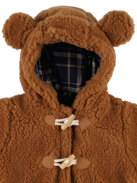The New Society: Teddy jacket - ブラウン - kids-boys_1 | Luisa Via Roma