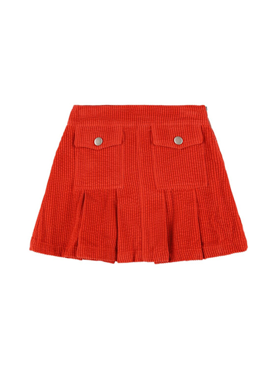 TANGERINE: Gonna in cotone - Rosso - kids-girls_0 | Luisa Via Roma