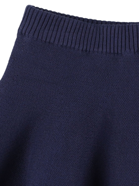 Molo: Gonna in cotone organico - Blu - kids-girls_1 | Luisa Via Roma