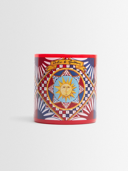 Dolce&Gabbana: 380g Wild Jasmine Carretto candle - Red - ecraft_1 | Luisa Via Roma
