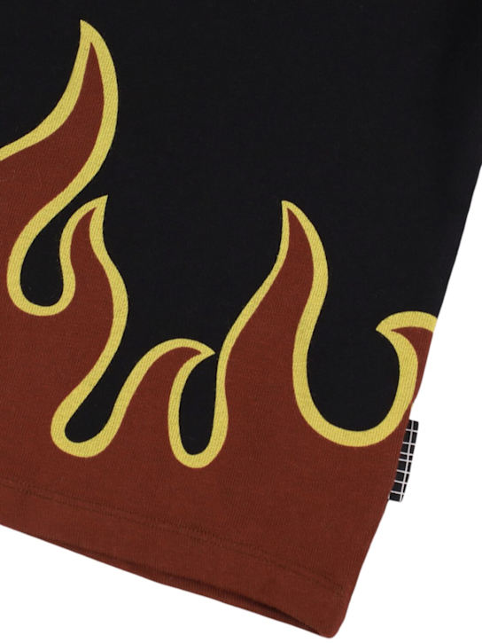 Molo: Printed organic cotton t-shirt - kids-boys_1 | Luisa Via Roma