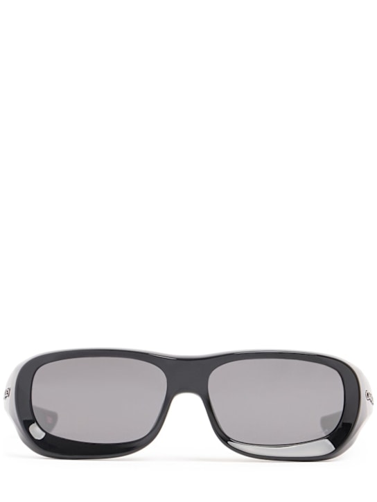 Oakley: De Soto sunglasses - Polished Black - men_0 | Luisa Via Roma