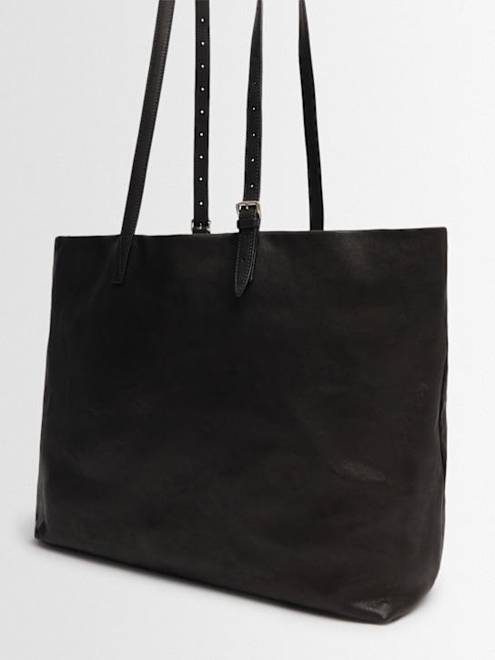 Ann Demeulemeester: Bes leather tote bag - men_1 | Luisa Via Roma