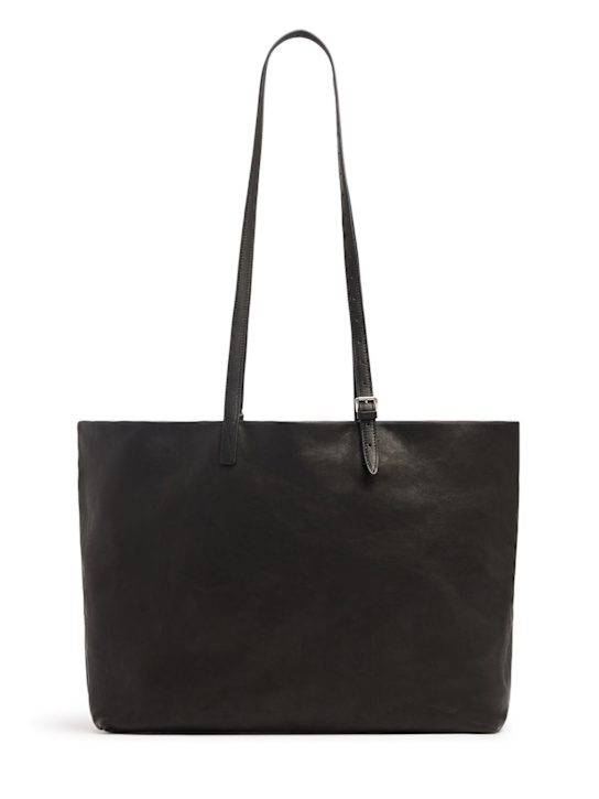 Ann Demeulemeester: Bes leather tote bag - men_0 | Luisa Via Roma