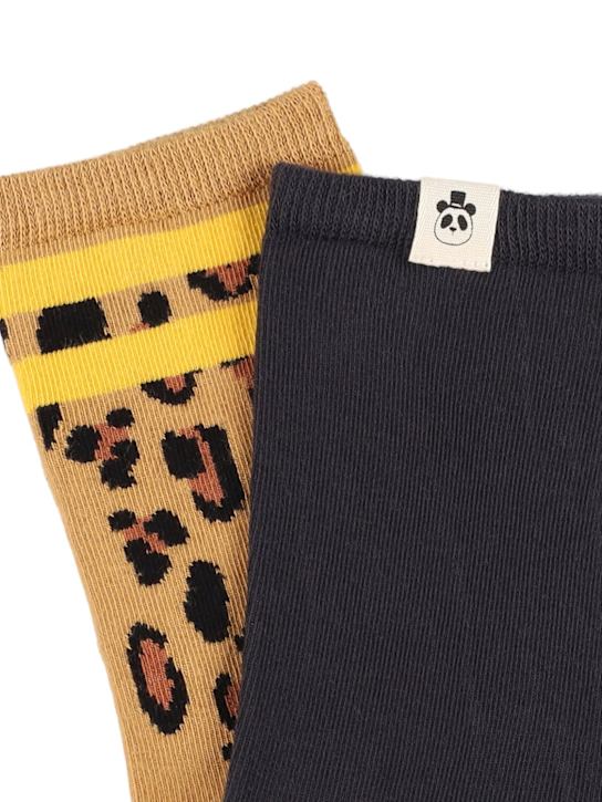 Mini Rodini: Pack of 2 socks - Multicolor - kids-boys_1 | Luisa Via Roma