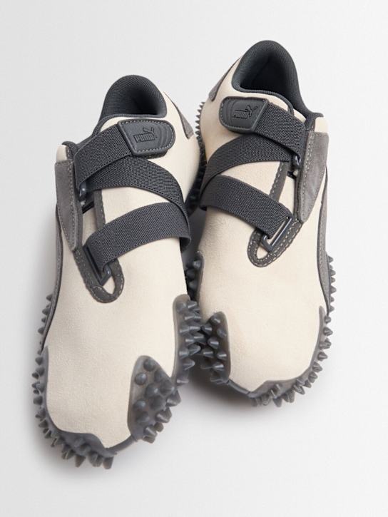 PUMA: Mostro suede sneakers - Dusk Grey - men_1 | Luisa Via Roma