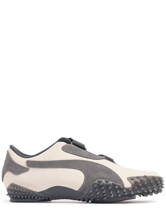 PUMA: Mostro suede sneakers - Dusk Grey - men_0 | Luisa Via Roma
