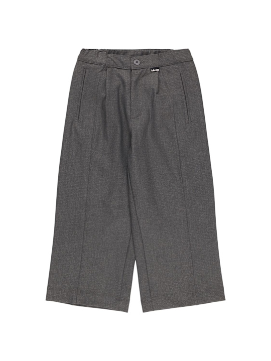 Molo: Straight pants - グレー - kids-boys_0 | Luisa Via Roma