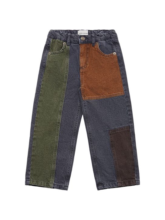 Bobo Choses: Cotton jeans - マルチカラー - kids-boys_0 | Luisa Via Roma