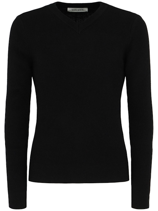 Tonywack: Strickpullover aus superfeinem Wollstrick - men_0 | Luisa Via Roma