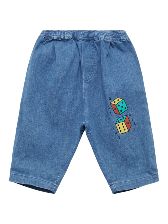Bobo Choses: Stretch cotton jeans - ブルー - kids-boys_0 | Luisa Via Roma