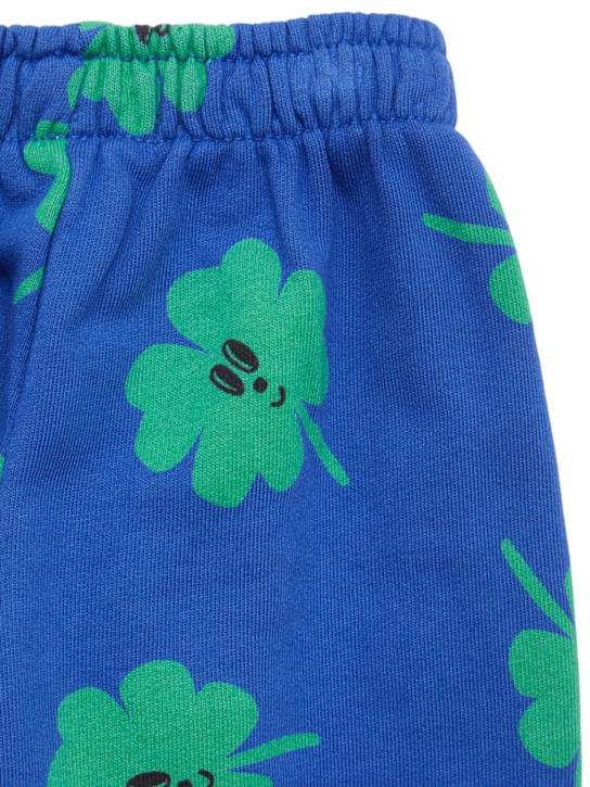 Bobo Choses: Organic cotton blend pants - ブルー - kids-boys_1 | Luisa Via Roma