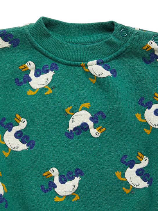 Bobo Choses: Printed organic cotton blend sweatshirt - kids-boys_1 | Luisa Via Roma