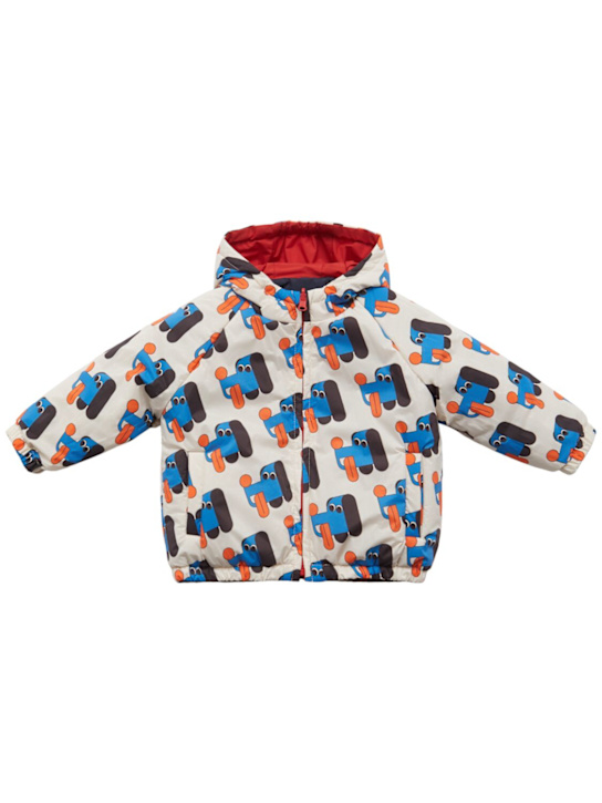 Bobo Choses: Reversible recycled poly jacket - マルチカラー - kids-boys_0 | Luisa Via Roma