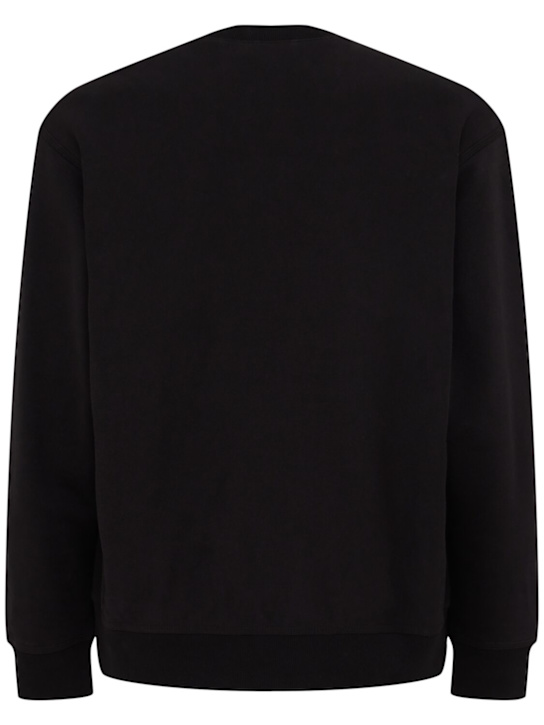 Carhartt WIP: American Script sweatshirt - Black - men_1 | Luisa Via Roma