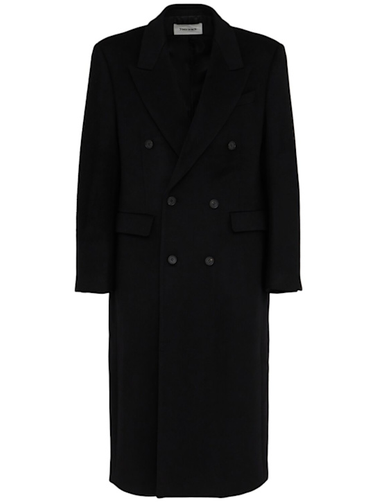 Tonywack: Zweireihiger Mantel aus Wollmischung - men_0 | Luisa Via Roma