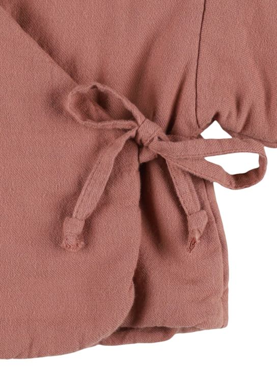 Babe & Tess: Cotton jacket - オールドローズ - kids-girls_1 | Luisa Via Roma