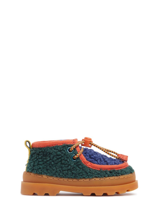 Bobo Choses: Mocasines de piel y sintéticos - Azul - kids-girls_0 | Luisa Via Roma