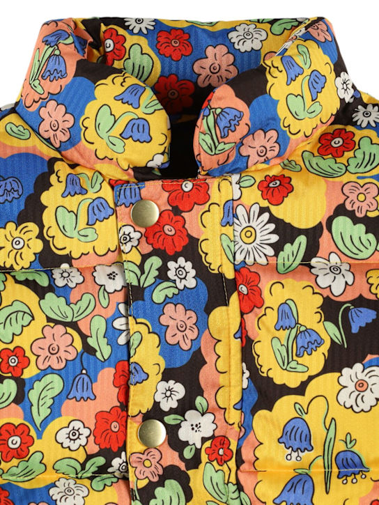Mini Rodini: Printed poly puffer jacket - マルチカラー - kids-girls_1 | Luisa Via Roma