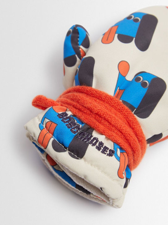 Bobo Choses: Doggy nylon gloves - ブルー - kids-boys_1 | Luisa Via Roma