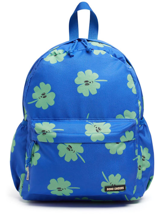 Bobo Choses: Recycled nylon backpack - ブルー - kids-boys_0 | Luisa Via Roma