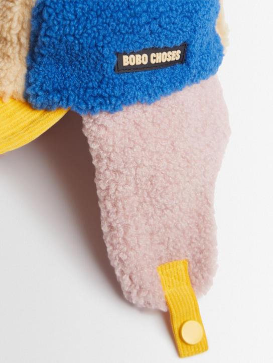 Bobo Choses: Teddy aviator hat - ベージュ - kids-girls_1 | Luisa Via Roma