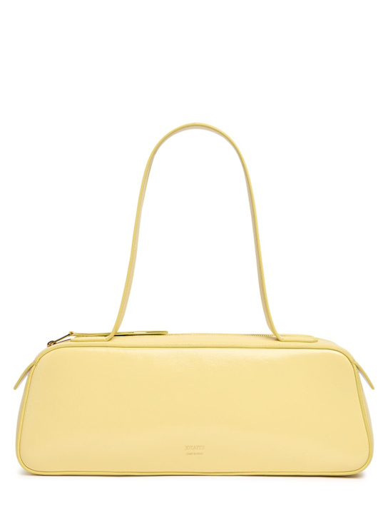 Khaite: Sac porté épaule Simona - Jaune Pâle - women_0 | Luisa Via Roma