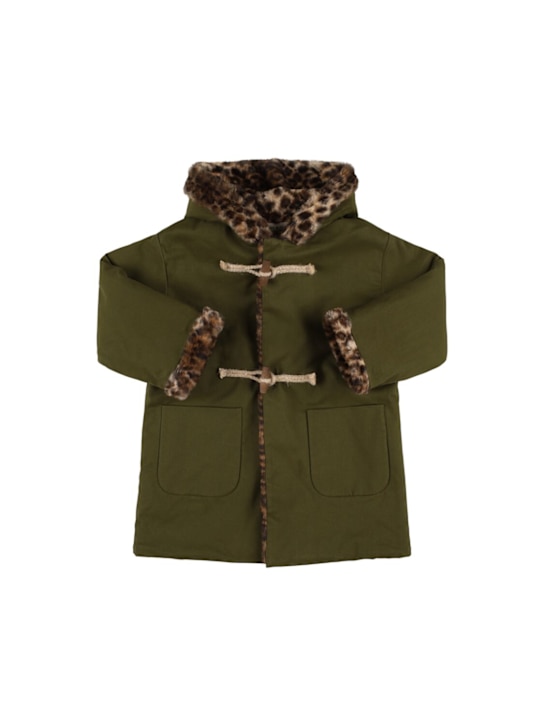 Babe & Tess: Giacca Montgomery - Verde - kids-girls_0 | Luisa Via Roma