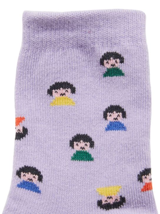 Bobo Choses: Pack of 2 short socks - マルチカラー - kids-girls_1 | Luisa Via Roma