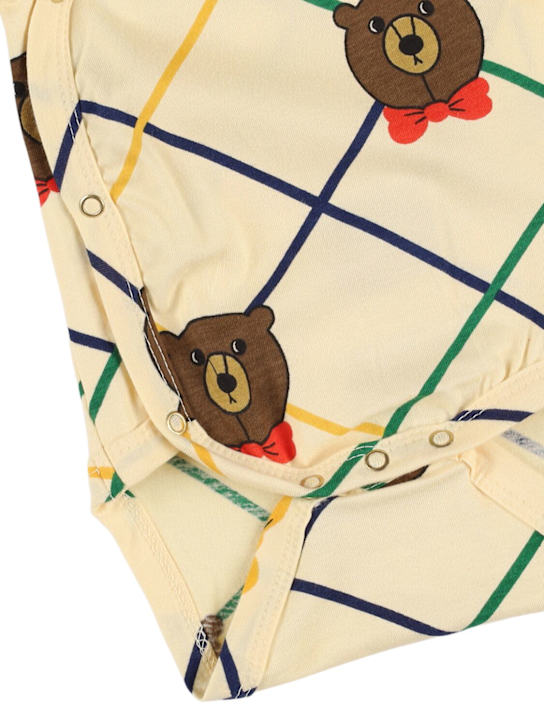 Mini Rodini: Organic cotton bodysuit & pants - Multicolor - kids-boys_1 | Luisa Via Roma