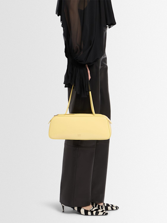 Khaite: Sac porté épaule Simona - Jaune Pâle - women_1 | Luisa Via Roma