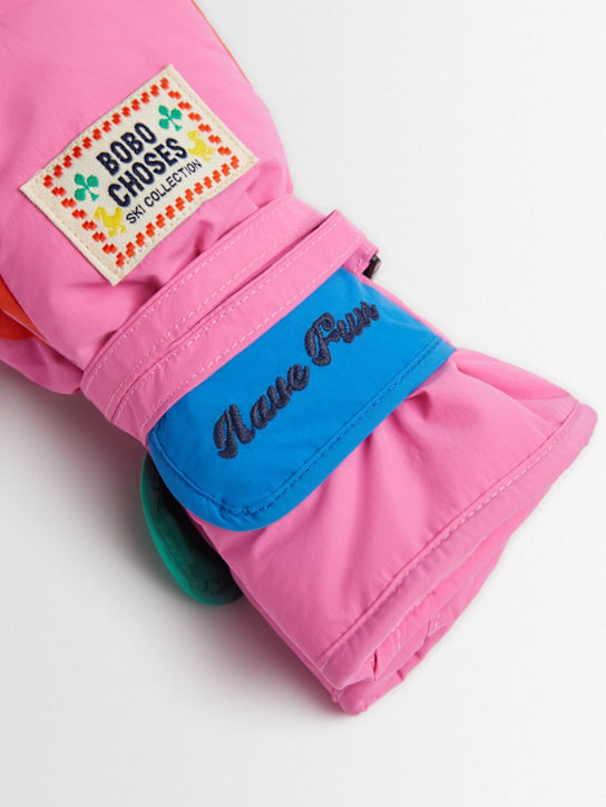 Bobo Choses: Guantes de esquí de nylon - Rosa - kids-girls_1 | Luisa Via Roma