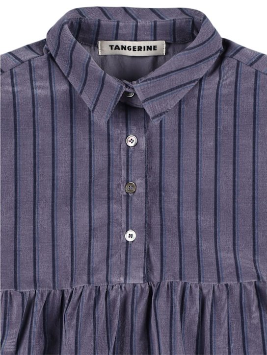 TANGERINE: Hemd aus Baumwollmischung - Blau - kids-girls_1 | Luisa Via Roma