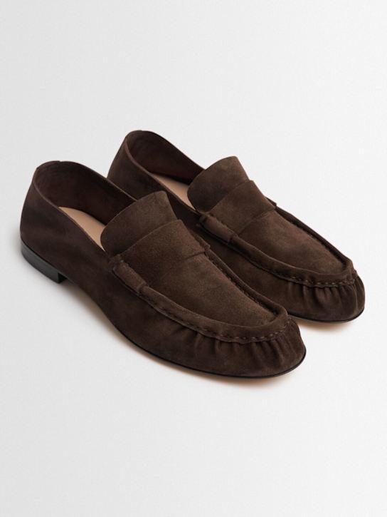 The Row: Mocasines de piel - men_1 | Luisa Via Roma