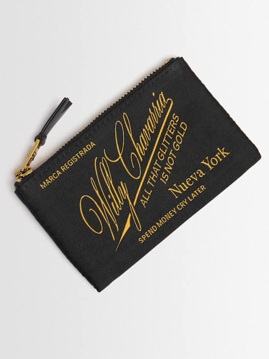 Willy Chavarria: Logo wallet with zip - men_1 | Luisa Via Roma