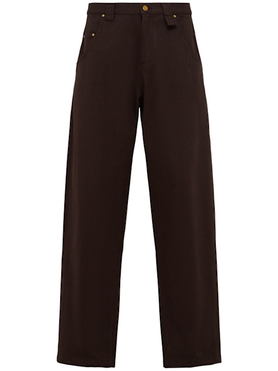 Willy Chavarria: Bad Boy jeans - Chocolate - men_0 | Luisa Via Roma