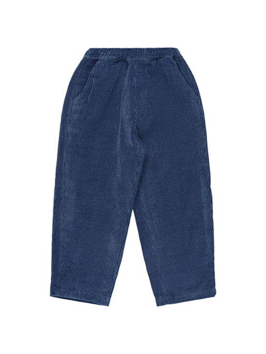 TANGERINE: Pantaloni in millerighe - Blu - kids-girls_0 | Luisa Via Roma