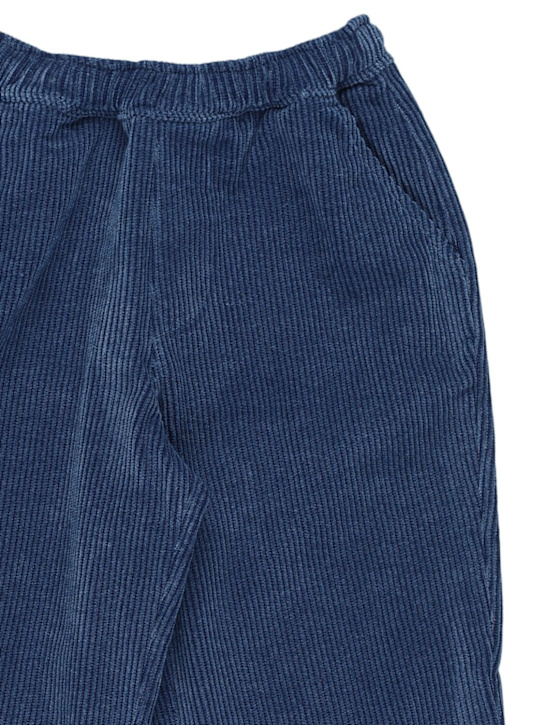 TANGERINE: Pantaloni in millerighe - Blu - kids-girls_1 | Luisa Via Roma