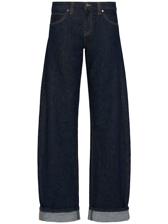 Khaite: Jean en denim Karo - Bleu - women_0 | Luisa Via Roma